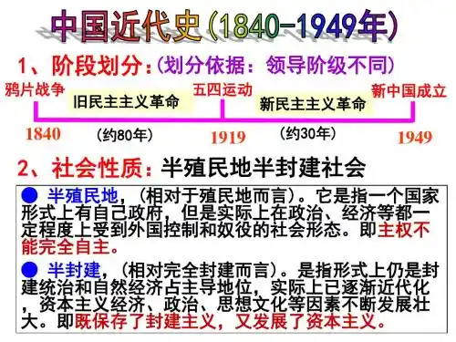 1840~1894侵略与抗争(两次鸦片战争与太平天国运动)