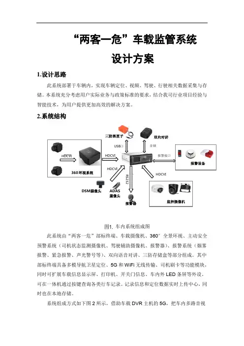 两客一危车载监管系统设计方案