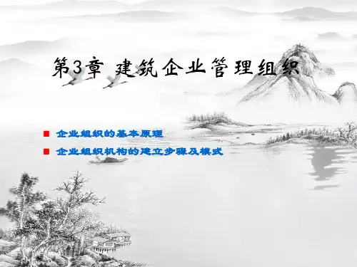 第3章-企业组织-2kppt课件(全)