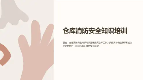 仓库消防安全知识培训