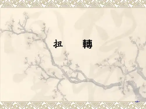材料力学课件：扭转-