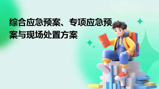 综合应急预案、专项应急预案与现场处置方案