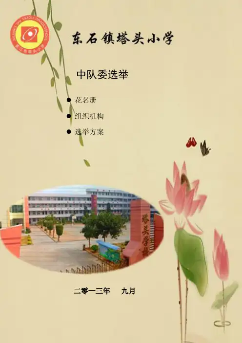 中队组织机构汇编---2013年秋 (1)