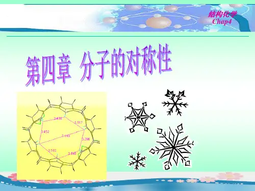结构化学第4章