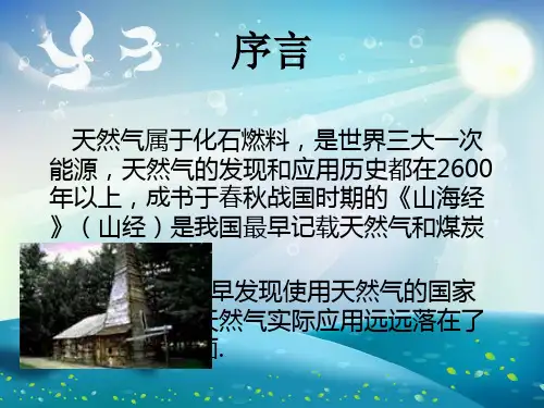 天然气基本知识课件