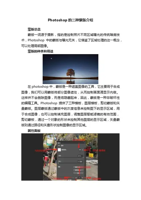 Photoshop的三种蒙版介绍