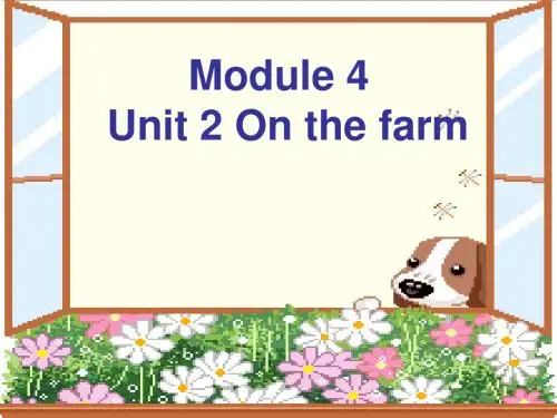 沪教版三年级M4U2英语课件