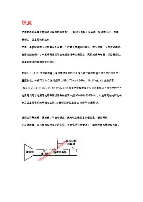 天线馈源与高频头[指南]