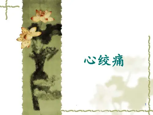 心绞痛的护理分析PPT课件
