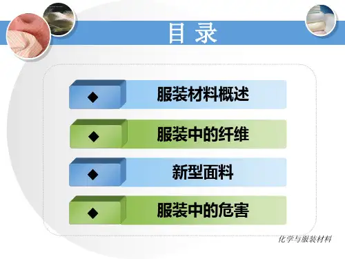 化学与服装材料ppt课件