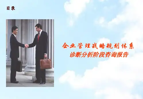 企业管理战略规划体系