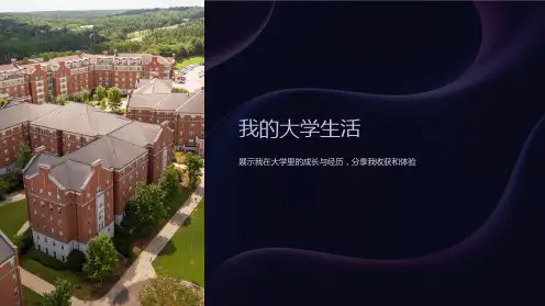 《我的大学生活》课件