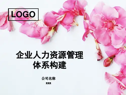 人力资源的体系构建-PPT精选