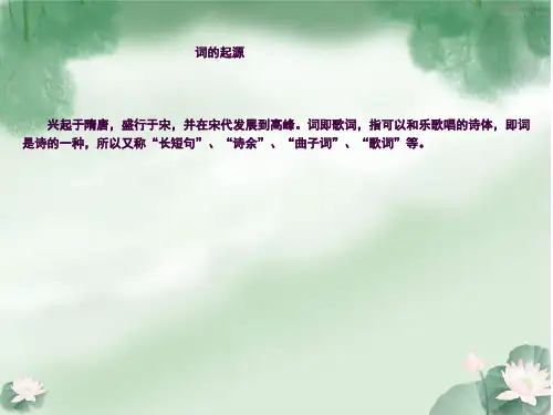 柳永词两首ppt课件