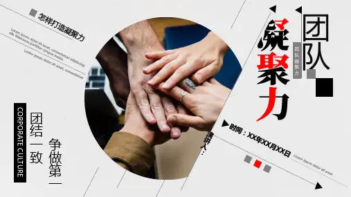 团队凝聚力争做第一