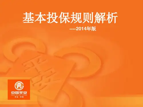 投保规则解释(新)