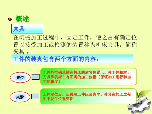 工件定位与装夹PPT课件