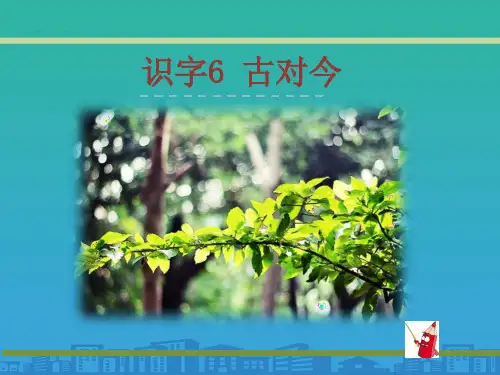 《古对今》PPT