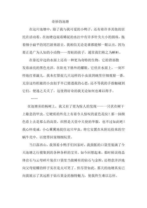 昆虫记精彩片段