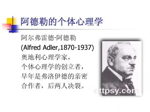 阿德勒的个体心理学