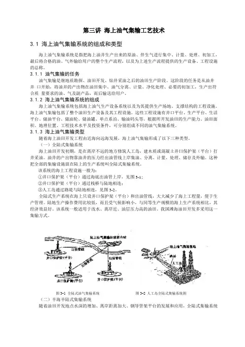 海上油气集输