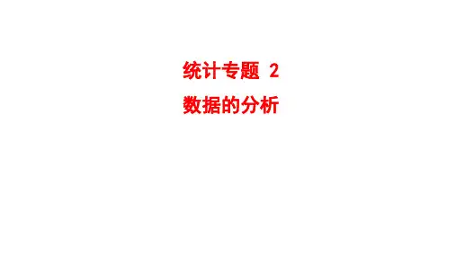 中考复习统计专题2