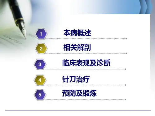 神经根型颈椎病PPT课件