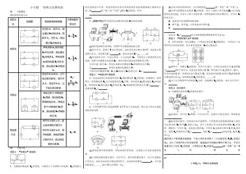 高中物理专题练习-测电阻的其他方法