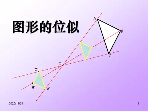 北师大版九年级上册数学《图形的位似》图形的相似3精品PPT教学课件