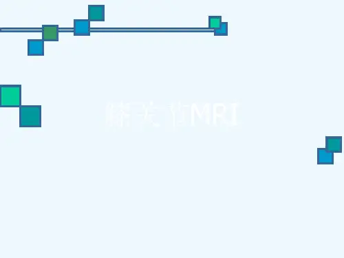 膝关节MRI[可修改版ppt]