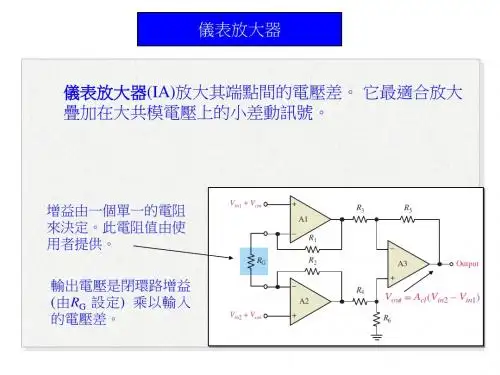 仪表放大器
