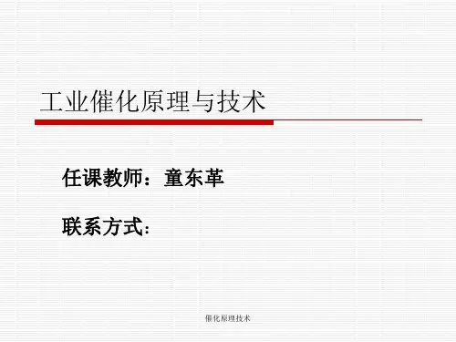 催化原理技术PPT课件