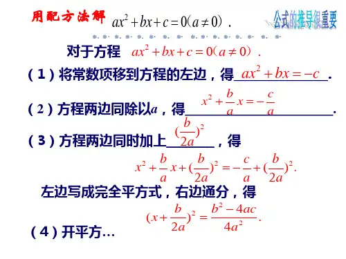 2122_一元二次方程的解法_公式法40张课件