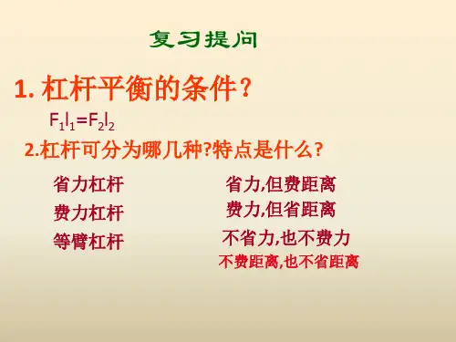 10.2滑轮及其应用