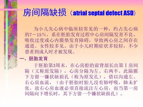 心血管系统ASD-PPT