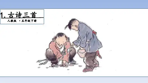 《五年级下册古诗三首》(完美版)PPT课件5