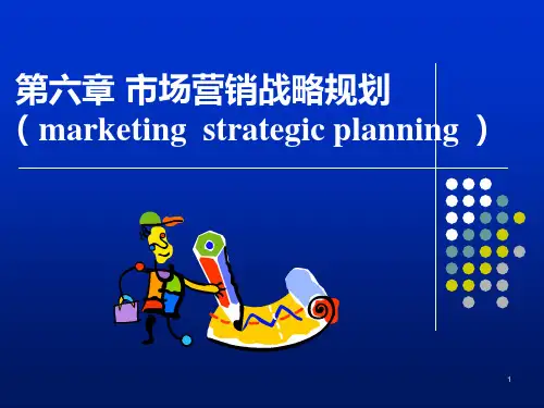 第六章 市场营销战略规划PPT课件