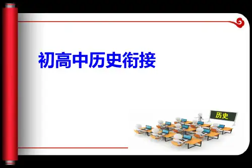 人教版中外历史纲要(上册)高一历史导言课(共37张PPT)