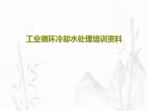 工业循环冷却水处理培训资料PPT文档39页