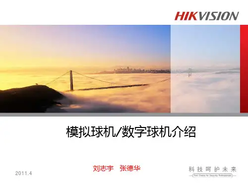 模拟球机介绍