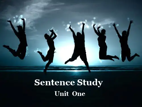 创新大学英语综合教程3_U1_Sentence