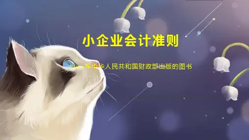 小企业会计准则