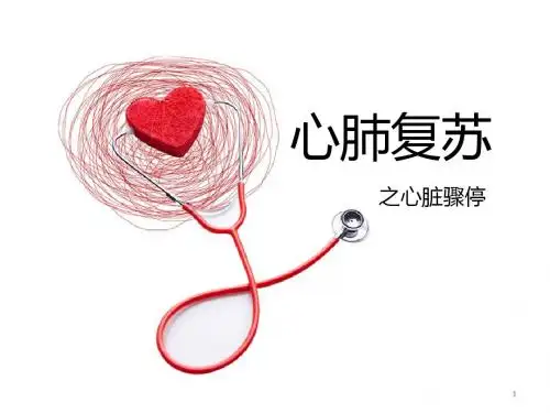 心肺复苏之心脏骤停PPT课件
