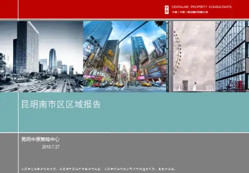 昆明南市区区域报告[1]