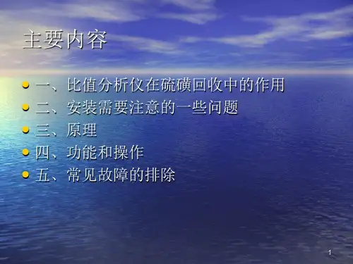 比值分析仪
