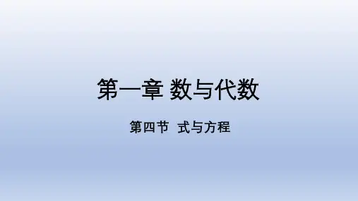 六年级下册数学人教版总复习《数与代数：式与方程,比和比例》课件