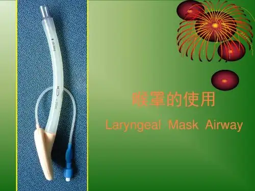 喉罩的使用PPT课件
