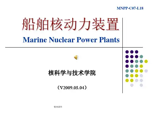 船舶核动力装置运行与控制_核动力装置