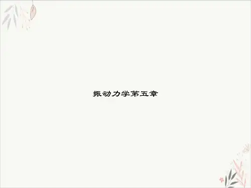 振动力学第五章课件-PPT