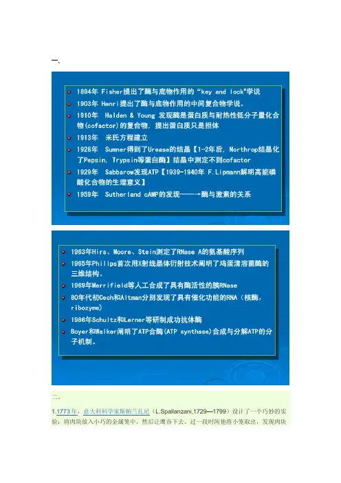 酶本质探索详细过程